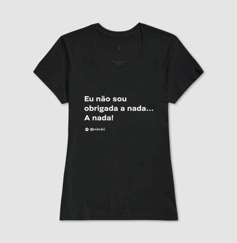 JY-Shirt - Obrigada a Nada