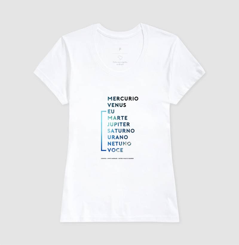 JY-Shirt - Cosmos - Distante de você desse tanto