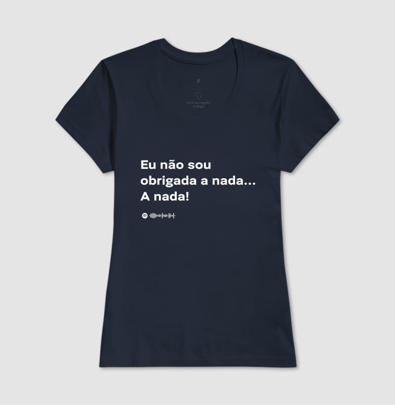 JY-Shirt - Obrigada a Nada