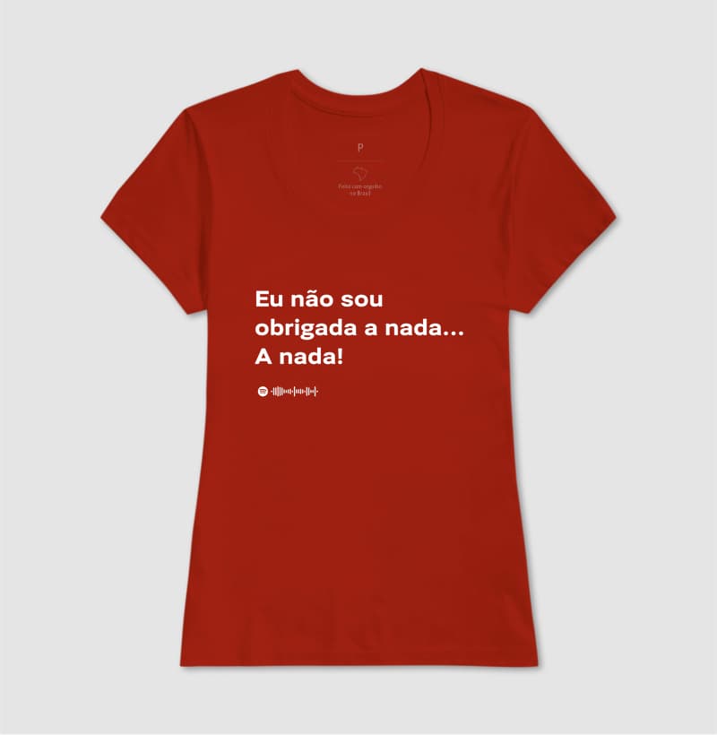 JY-Shirt - Obrigada a Nada