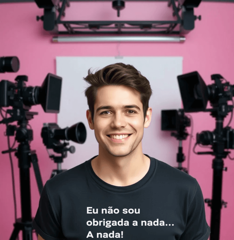 JY-Shirt - Obrigada a Nada